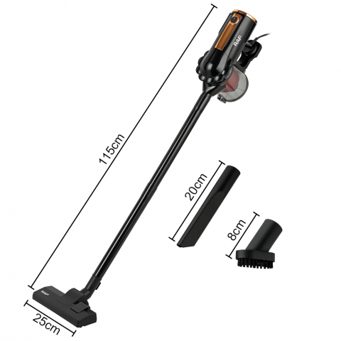 Aspirator Vertical RAF R.8672 Pro 3 în 1, 600W – Performanță și Versatilitate la Curățenie