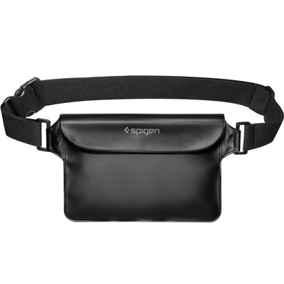 Set Spigen Aqua Shield A621: Borsetă Impermeabilă + Husă Plutitoare pentru Telefon - Negru