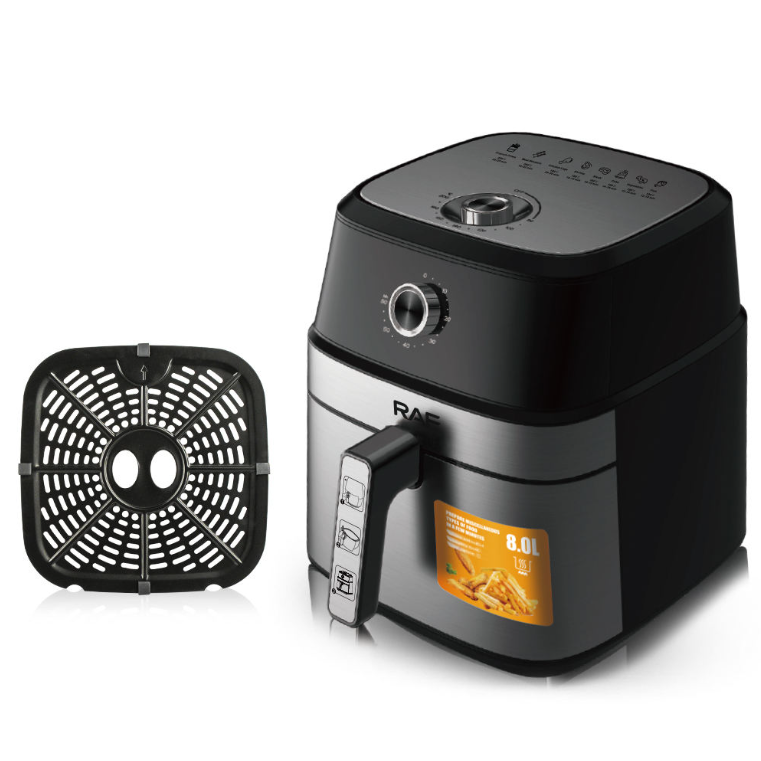 Friteuza fara Ulei Air Fryer RAF R.5319, 1800W, Capacitate 6.5 Litri