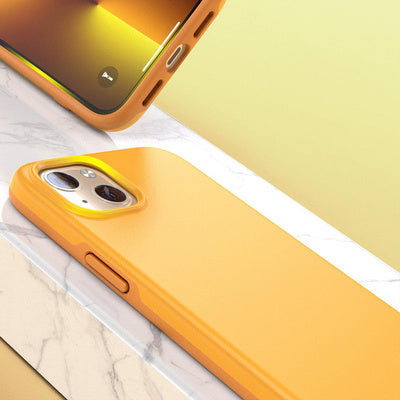 Husă Choetech MFM Anti-Drop pentru iPhone 13, Compatibilă cu MagSafe, Portocaliu