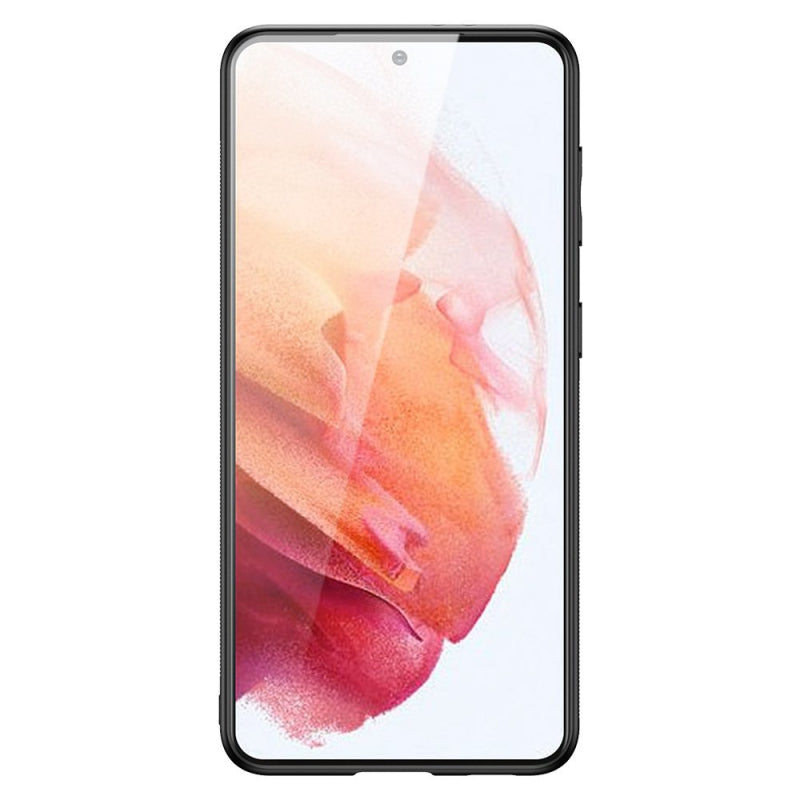 Husă din piele ecologică Dux Ducis Yolo pentru Samsung Galaxy S21 5G - Neagră
