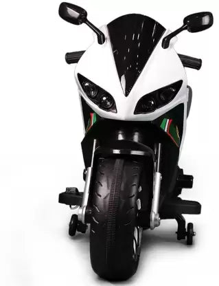 RESIGILATA- Motocicleta electrica pentru Copii - 12V, Accelerator Manual, Muzică și Lumină si Abur