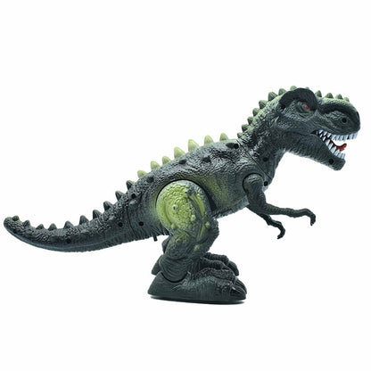 Jucărie Tyrannosaurus Rex ROSU Ultra Realistă – Sunete, Lumină și Mișcare