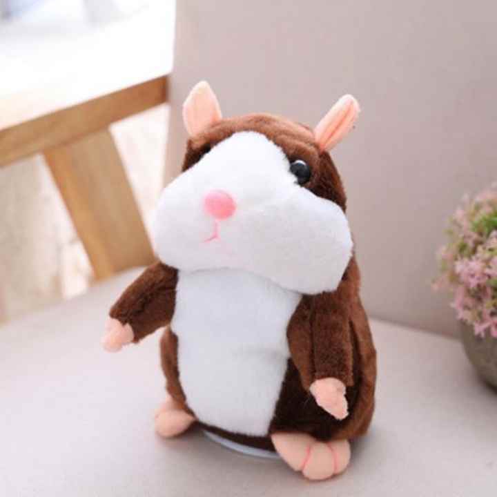 Jucărie Interactivă, Hamster Vorbăreț pentru Bebeluși și Copii, din Plus, Educațională, Înregistrează și Redă Vocea