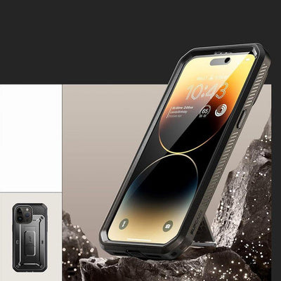 Husa Supcase Unicorn Beetle Pro pentru iPhone 15 Pro, Black