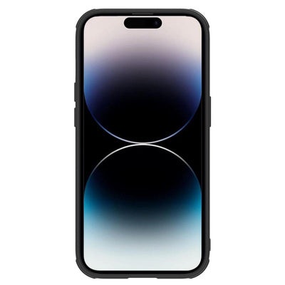 Husă Nillkin Textured S pentru iPhone 14 Pro Max, cu capac pentru cameră - negru