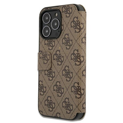 Husa Guess 4G Big Metal Logo pentru iPhone 13 Pro / 13 6.1" - Brown
