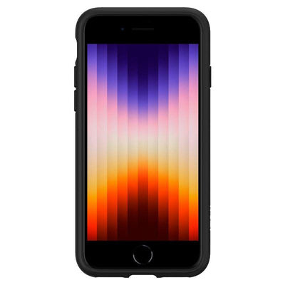 Husă Spigen Ultra Hybrid pentru iPhone 7/8/SE (2020/2022), Negru Mat Frosted