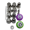 Set ornare Tort, Prajituri, 16 piese