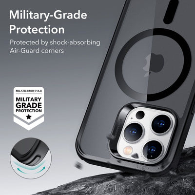 Husa ESR Classic Hybrid HaloLock pentru iPhone 14 Pro - Frosted Black