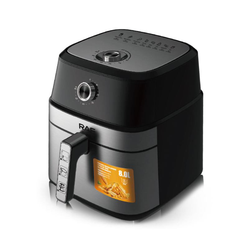 Friteuza fara Ulei Air Fryer RAF R.5319, 1800W, Capacitate 6.5 Litri