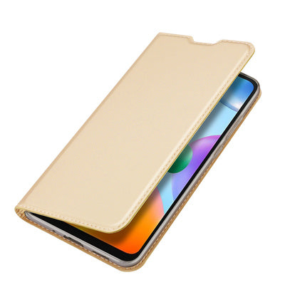 Husa Dux Ducis Skin Pro Flip Case pentru Xiaomi Redmi 10C Gold