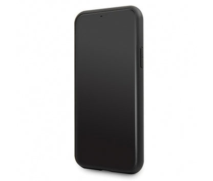 Husa Guess 4G Double Layer Glitter pentru Apple iPhone 11 Pro, Neagră