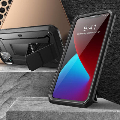 Supcase Unicorn Beetle Pro Case pentru iPhone 12/12 Pro - Negru