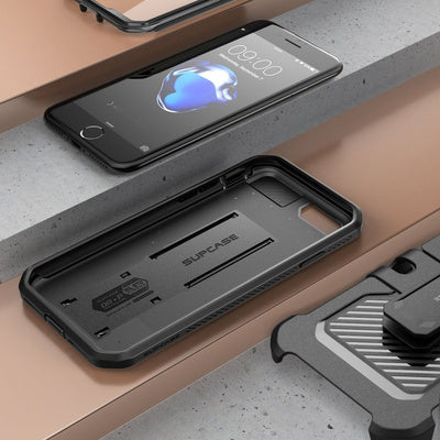 Husă SUPCASE Unicorn Beetle Pro pentru iPhone 7/8/SE (2020/2022), Negru