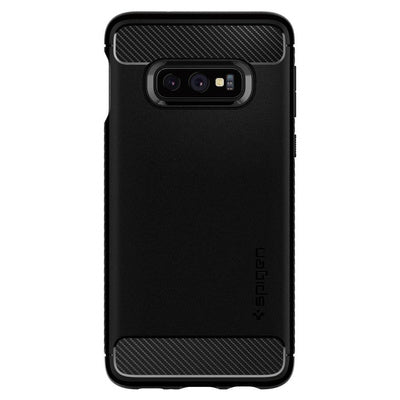 Husă Spigen Rugged Armor pentru Samsung Galaxy S10e - negru mat