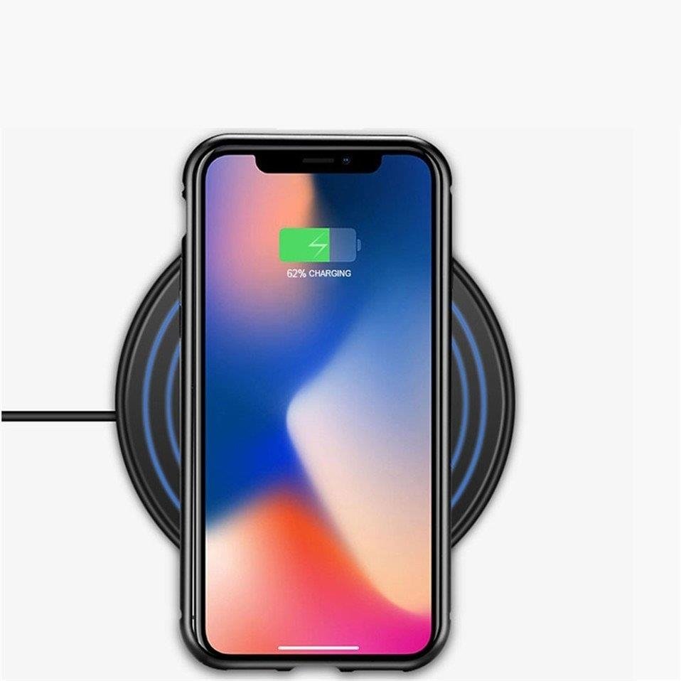 Husă magnetică pentru Huawei P20 Lite - negru/transparent