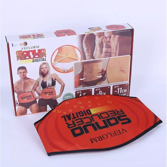Centură de Slăbit Velform Sauna Reducer – Efect de Saună, Roșie