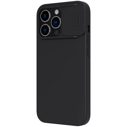 Husă Nillkin CamShield Silky Silicone pentru iPhone 13 Pro - Negru