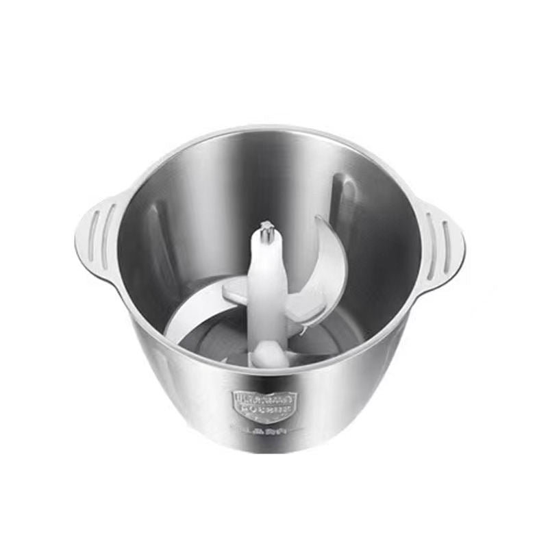 Tocător Electric Multifuncțional din Oțel Inoxidabil – Capacități 2L, 3L, Ideal pentru Carne și Alimente Diverse+ CADOU curator de universal de legume