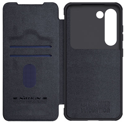 Husă Nillkin Qin Leather Pro pentru Samsung Galaxy S23+ - Negru