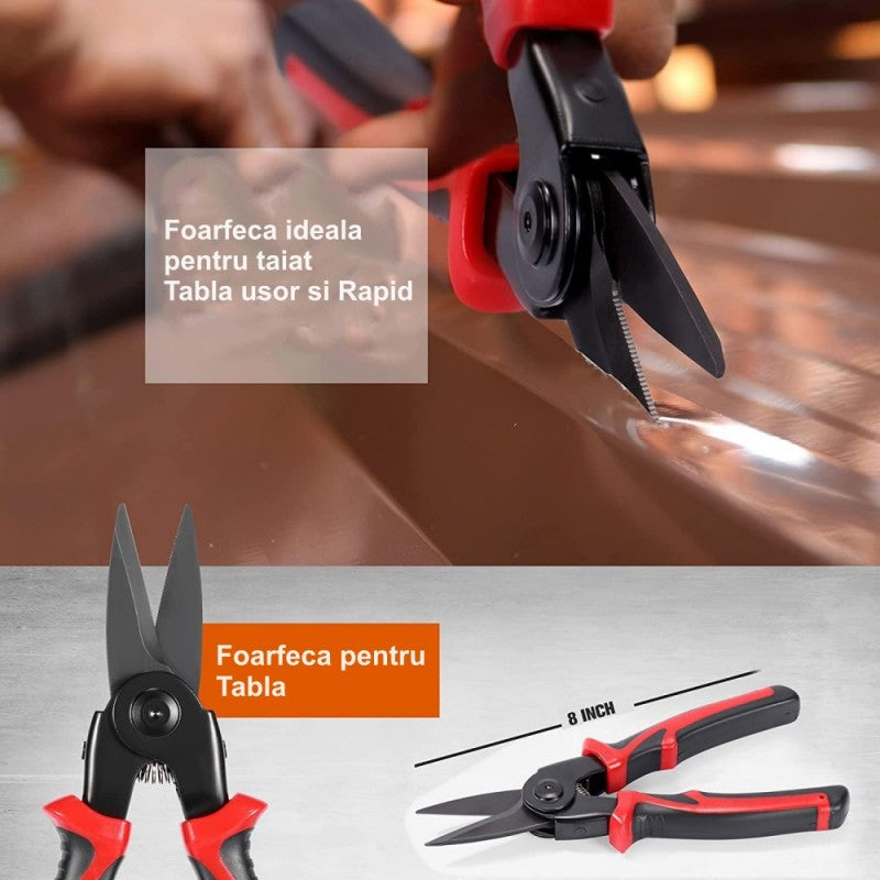 Set Multifuncțional 5 în 1 SJP-8029 – Patent, Dezizolat, Clește, Sertizat, Foarfecă