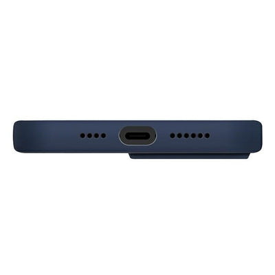 Husa Uniq Lino pentru iPhone 14, Blue