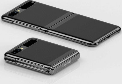 Husă iCarer Plating Case Hard pentru Samsung Galaxy Z Flip - negru