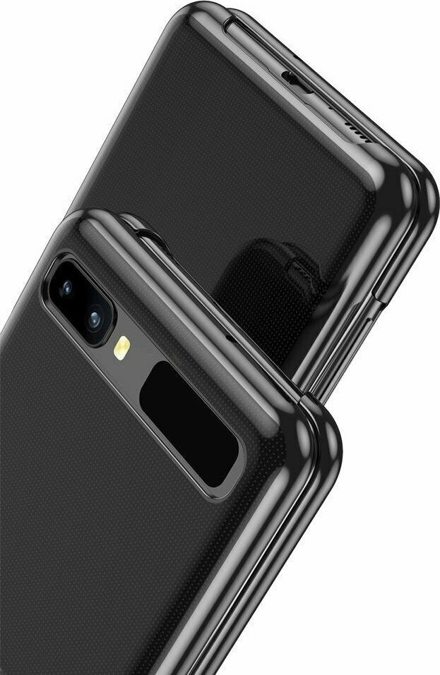 Husă iCarer Plating Case Hard pentru Samsung Galaxy Z Flip - negru