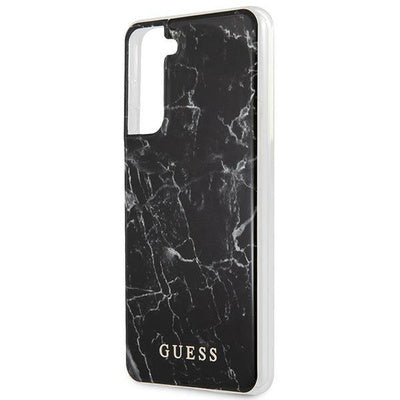 Husa Guess Hardcase Marble pentru Samsung Galaxy S21+ - Negru