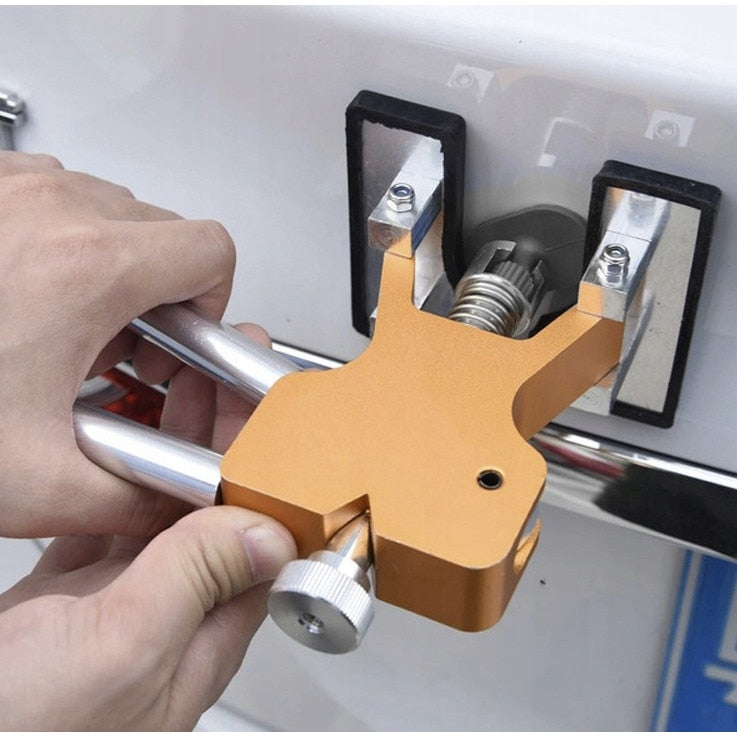 Kit pentru reparatii caroserie auto, deformari auto, cu ventuze, 22 piese, 20x13x8 cm