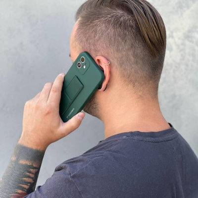 Husă Wozinsky Kickstand din Silicon cu Suport pentru iPhone 13, Roz