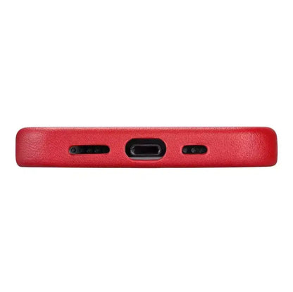 Husă iCarer din piele naturală pentru iPhone 12 Pro