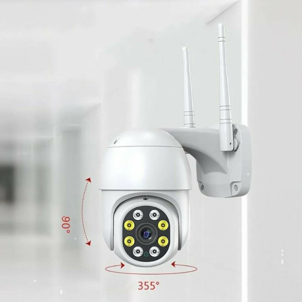 Camera de Supraveghere Jortan 8170QJ Wi-Fi 1080p Full HD, rotire 360°