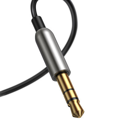 Adaptor audio Baseus BA01 Bluetooth 5.0 Audio Receiver Cable AUX Jack - Negru