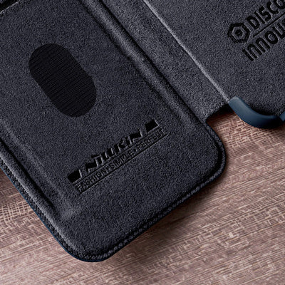 Husă Nillkin Qin Leather Pro pentru Samsung Galaxy S23+ - Negru
