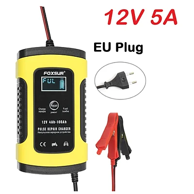 Încărcător de Baterie Auto 12V 8A – Compact, Eficient și Sigur