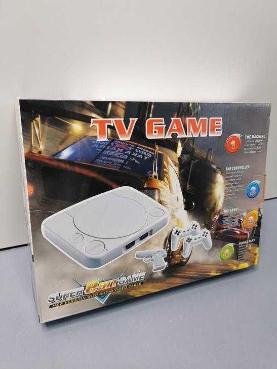 Consolă Retro Super 8 Bit – Jocuri Încorporate, 2 x Controller