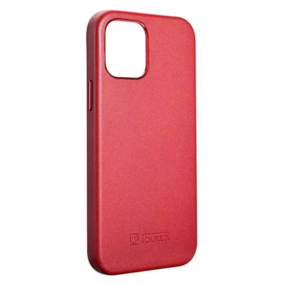 Husă iCarer din piele naturală pentru iPhone 12 Pro