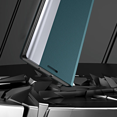 Husa Sleep Case Pro pentru Samsung Galaxy A13 cu suport flip - Negru