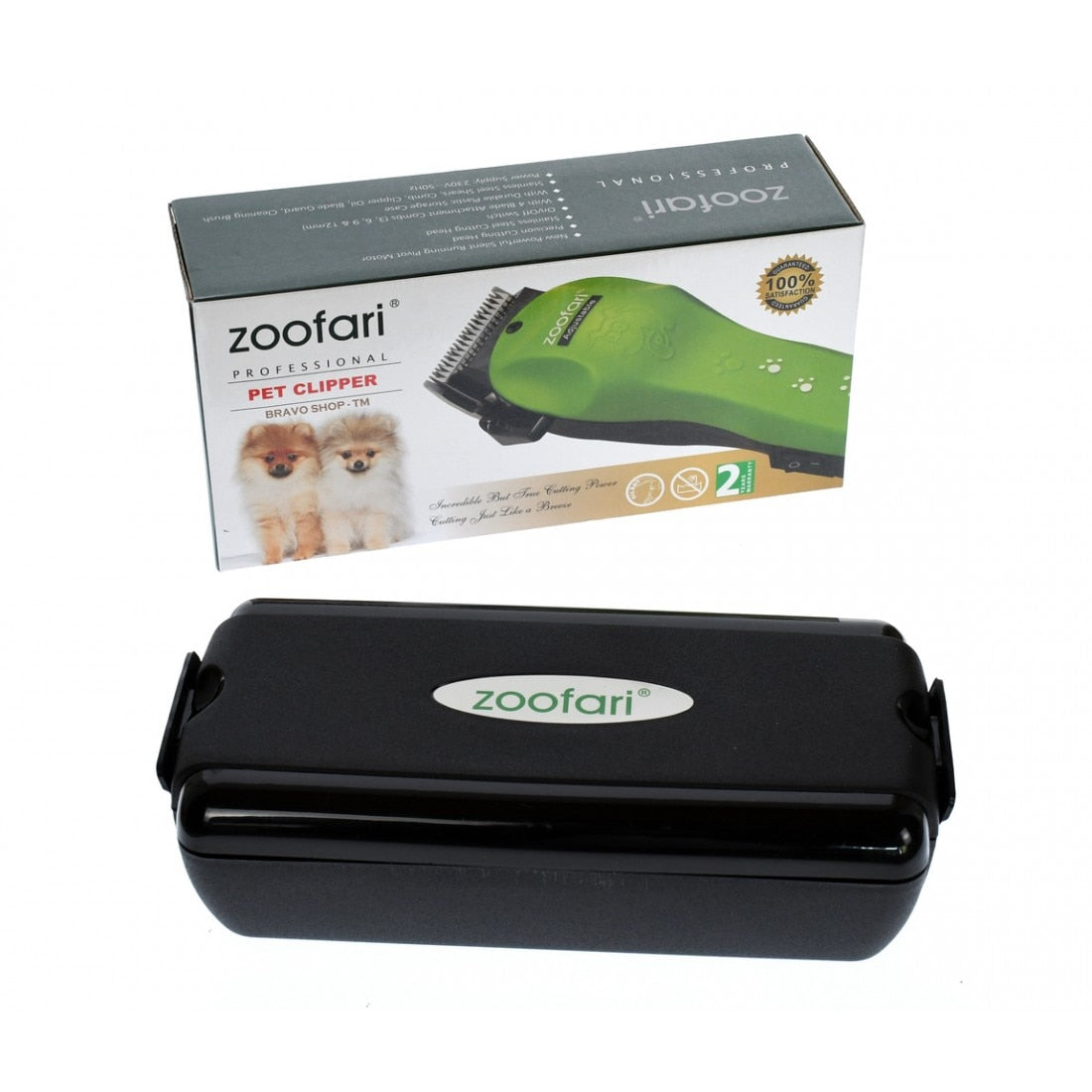 Mașină de Tuns Câini Zoofari – Cu Cablu, 220V, Motor Oscilant 10W