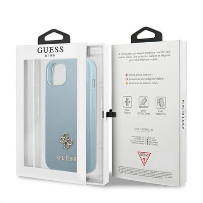 Carcasă Originala Guess Saffiano 4G pentru iPhone 13