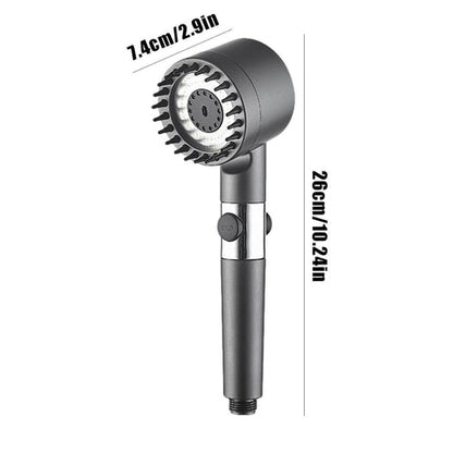 Oferta Specială 4în1: Încălzitor de Ceară, Trusă de Manichiură cu 16 Piese, Perie de Silicon Exfoliantă pentru Duș și Sistem de Duș Spa