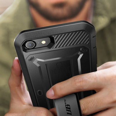 Husă SUPCASE Unicorn Beetle Pro pentru iPhone 7/8/SE (2020/2022), Negru