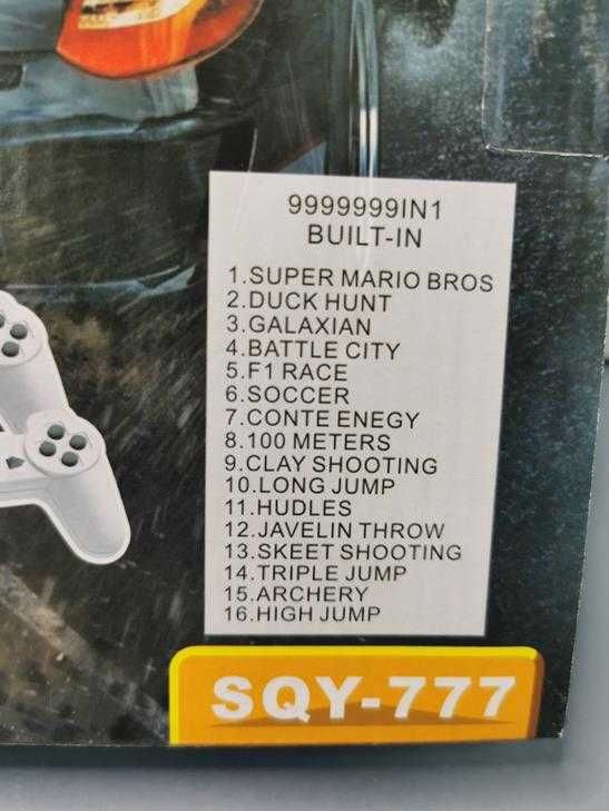 Consolă Retro Super 8 Bit – Jocuri Încorporate, 2 x Controller