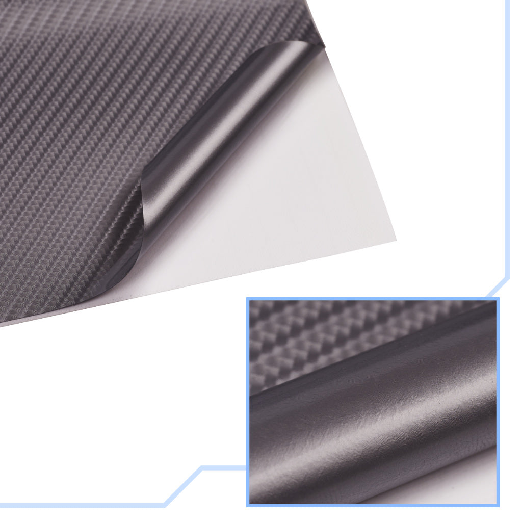 Folie colantare auto Carbon 5D Lacuit Argintiu (3,0m x 1,52m)-4