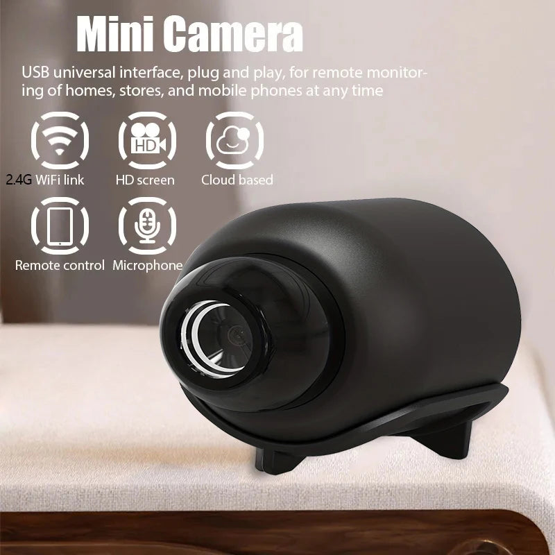 OFERTĂ 1+1 Mini Cameră Spion X5, WiFi, 1080p, Night Vision