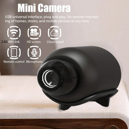 OFERTĂ 1+1 Mini Cameră Spion X5, WiFi, 1080p, Night Vision