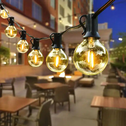 Lumini Solare de Crăciun pentru Exterior,2.5m lungime,20 de becuri