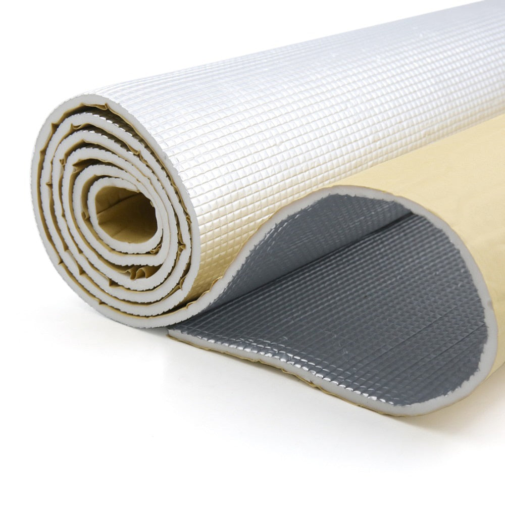 Material insonorizant auto cu strat din aluminiu, dimensiune 100cm x 100 cm x 6mm-1